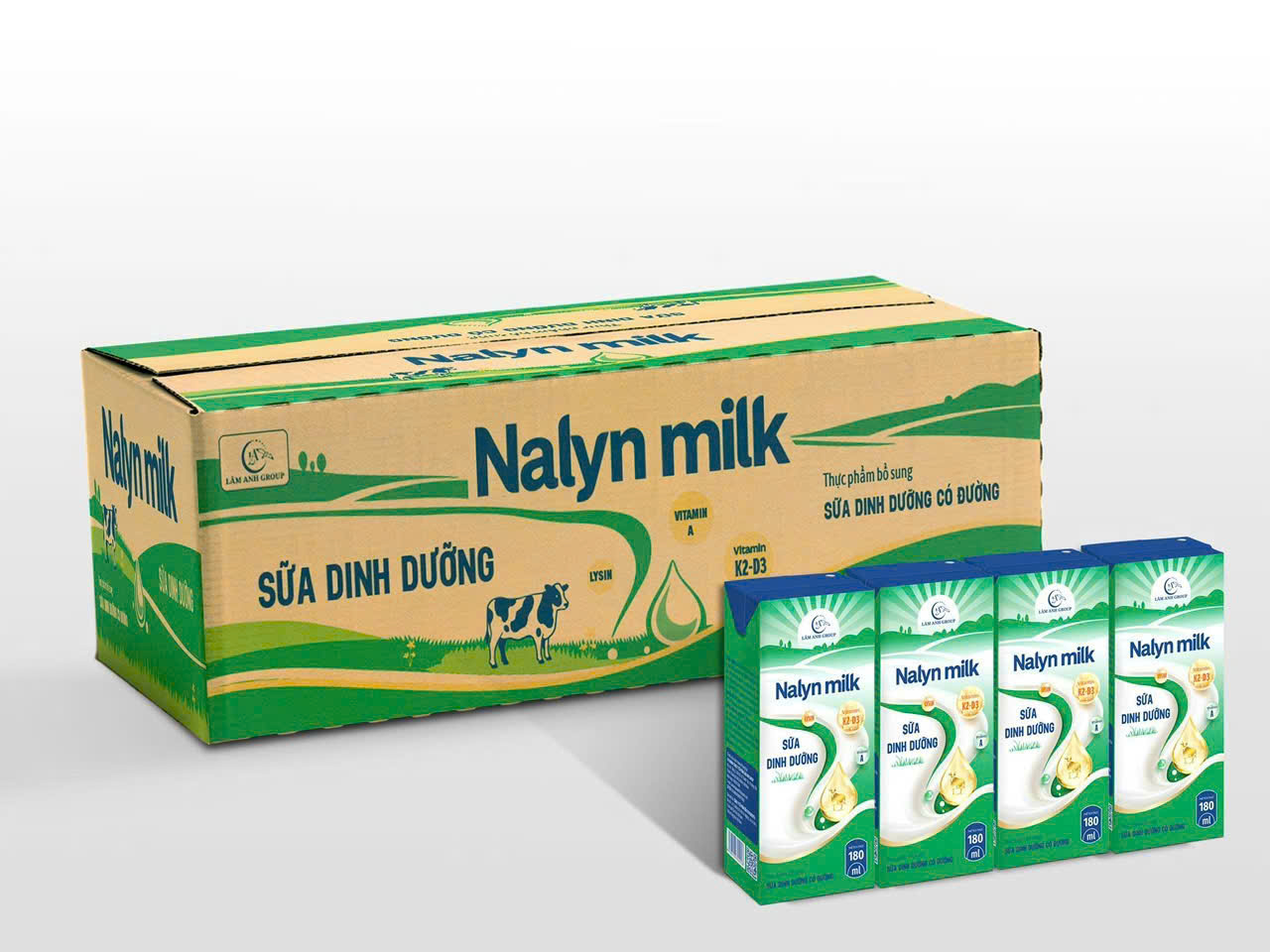 Sữa hộp nalyn milk 180ml
